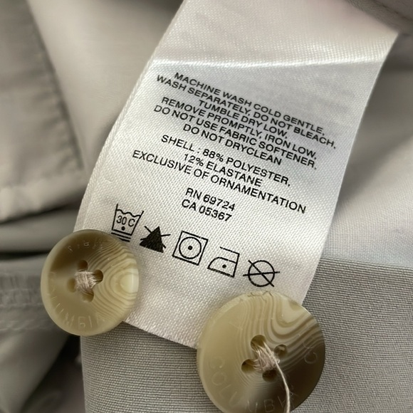 Columbia Men’s PFG performance fishing gear shorts light gray size 38‎ - Picture 10 of 11